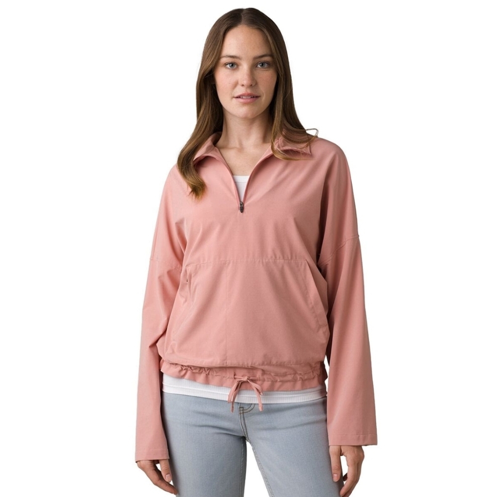 prAna Railay Pullover Rose Utility Jacket. Sz Med
